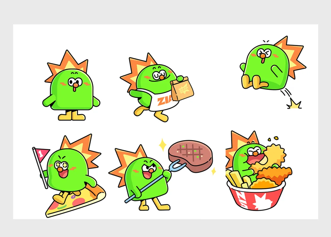 做了1000多天的项目,终于把吉祥物设计流程搞清楚了!