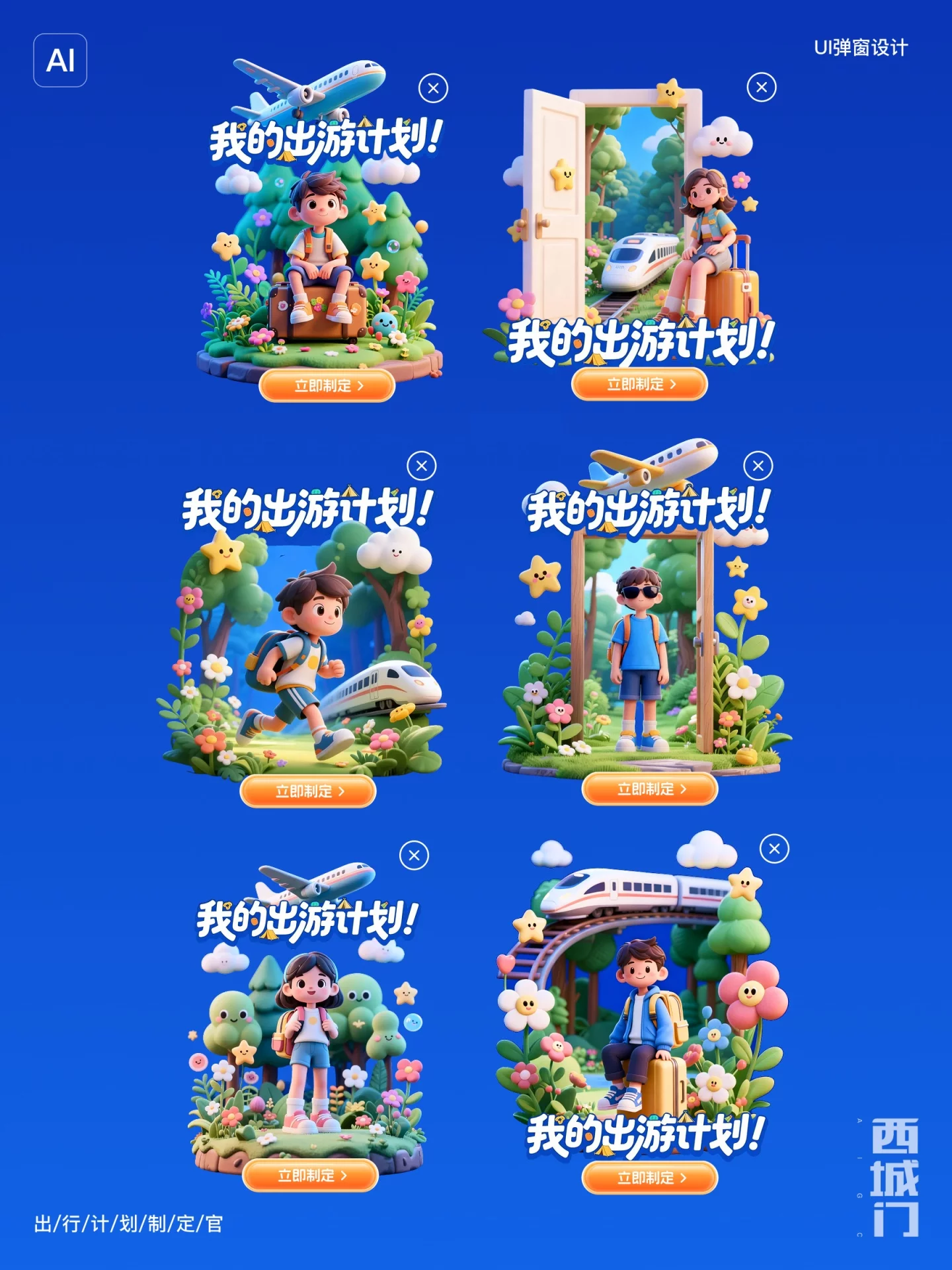 原来AI做旅游UI弹窗就这3步!新手也能轻松GET