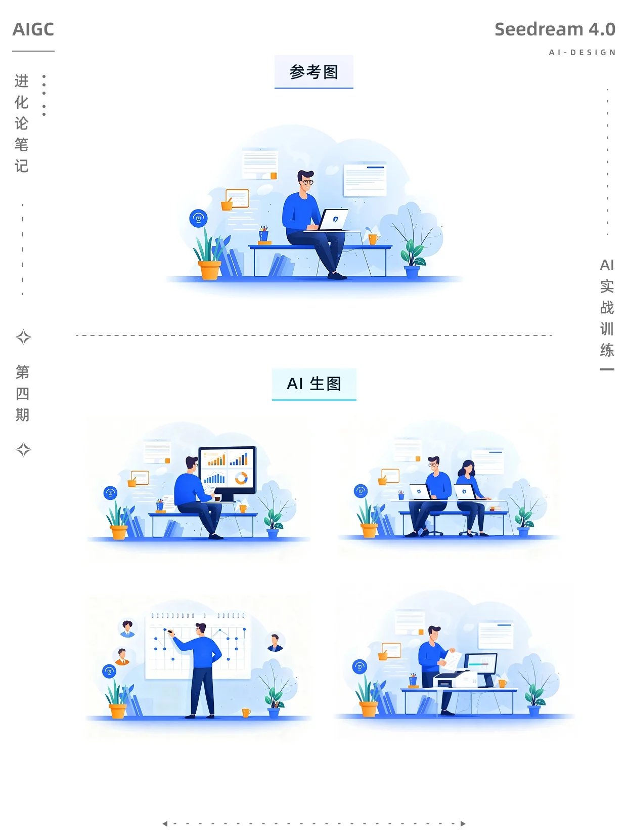 别再熬夜肝图了！5步调教AI，同风格插画10倍速出稿！