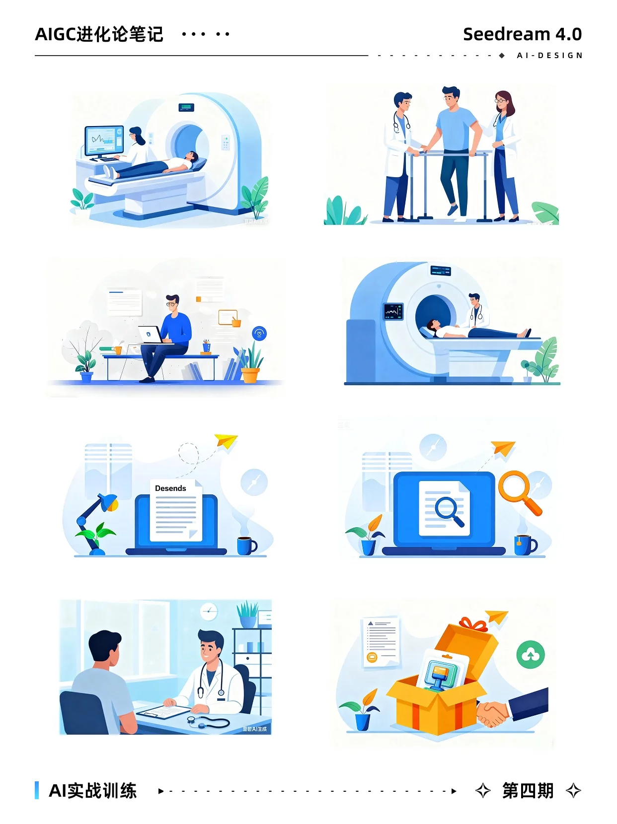 别再熬夜肝图了！5步调教AI，同风格插画10倍速出稿！