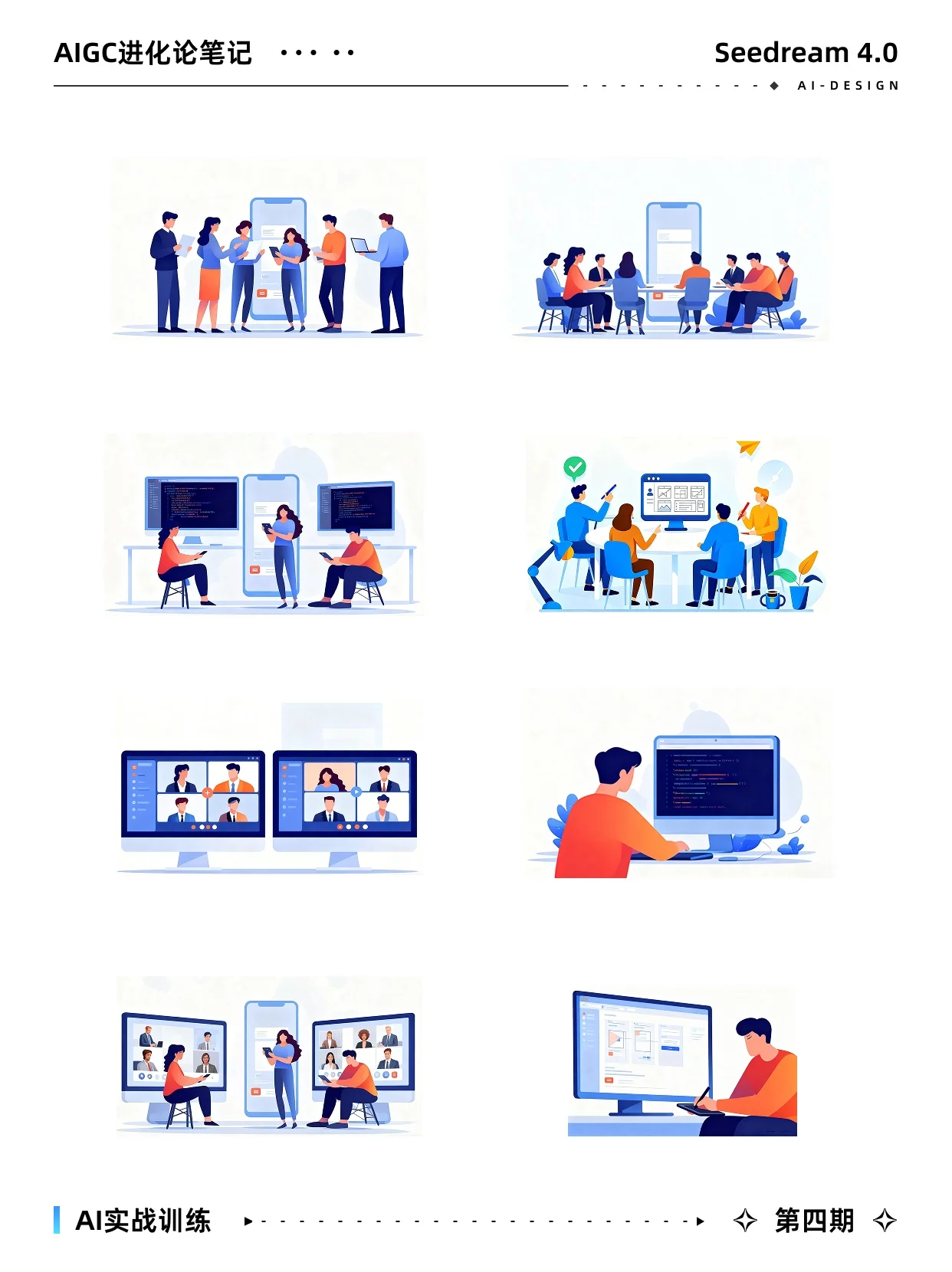 别再熬夜肝图了！5步调教AI，同风格插画10倍速出稿！