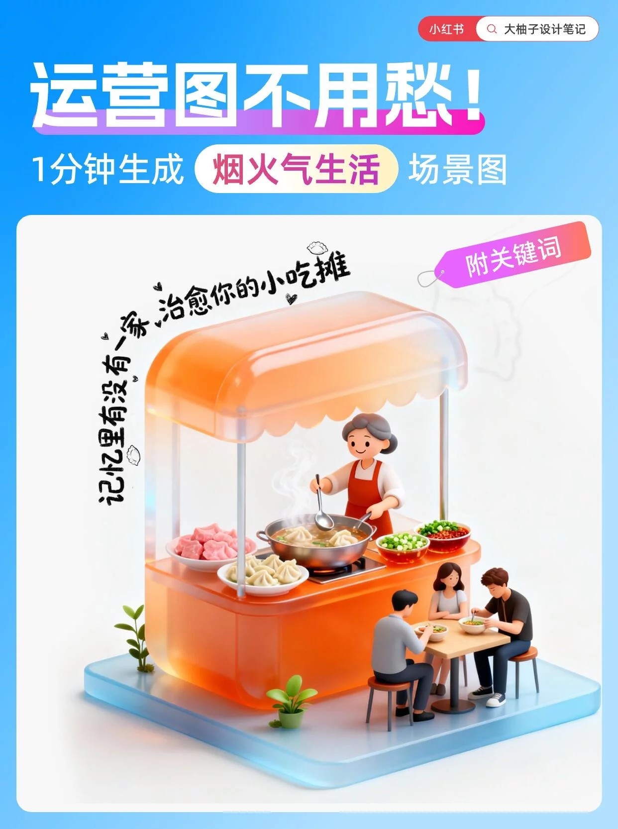 3步就可以搞定生活感小场景的美图