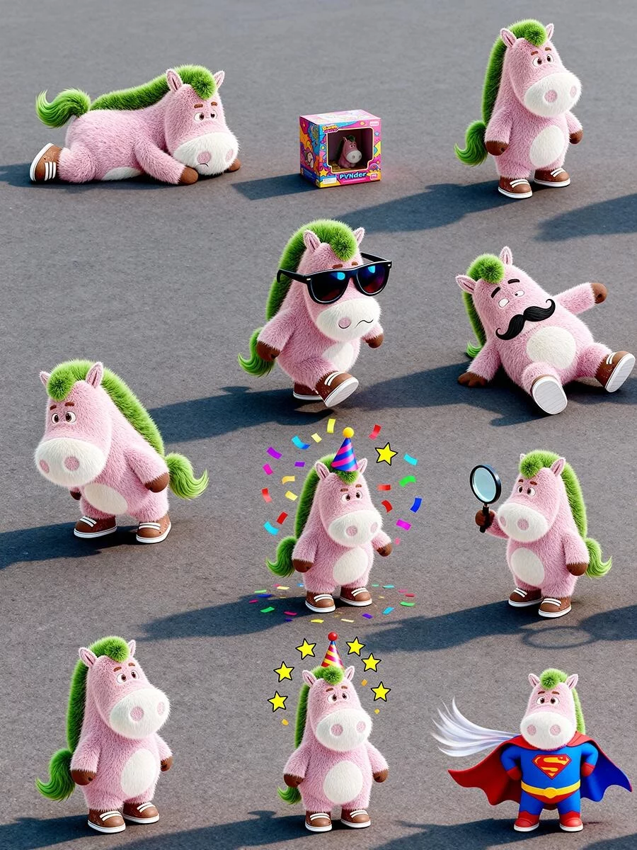 AI实战！4大场景延展“马丢丢”IP超全攻略