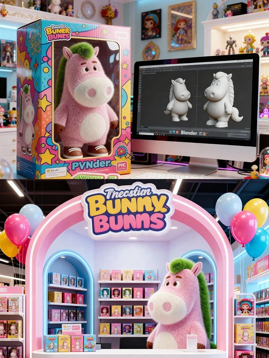 AI实战！4大场景延展“马丢丢”IP超全攻略