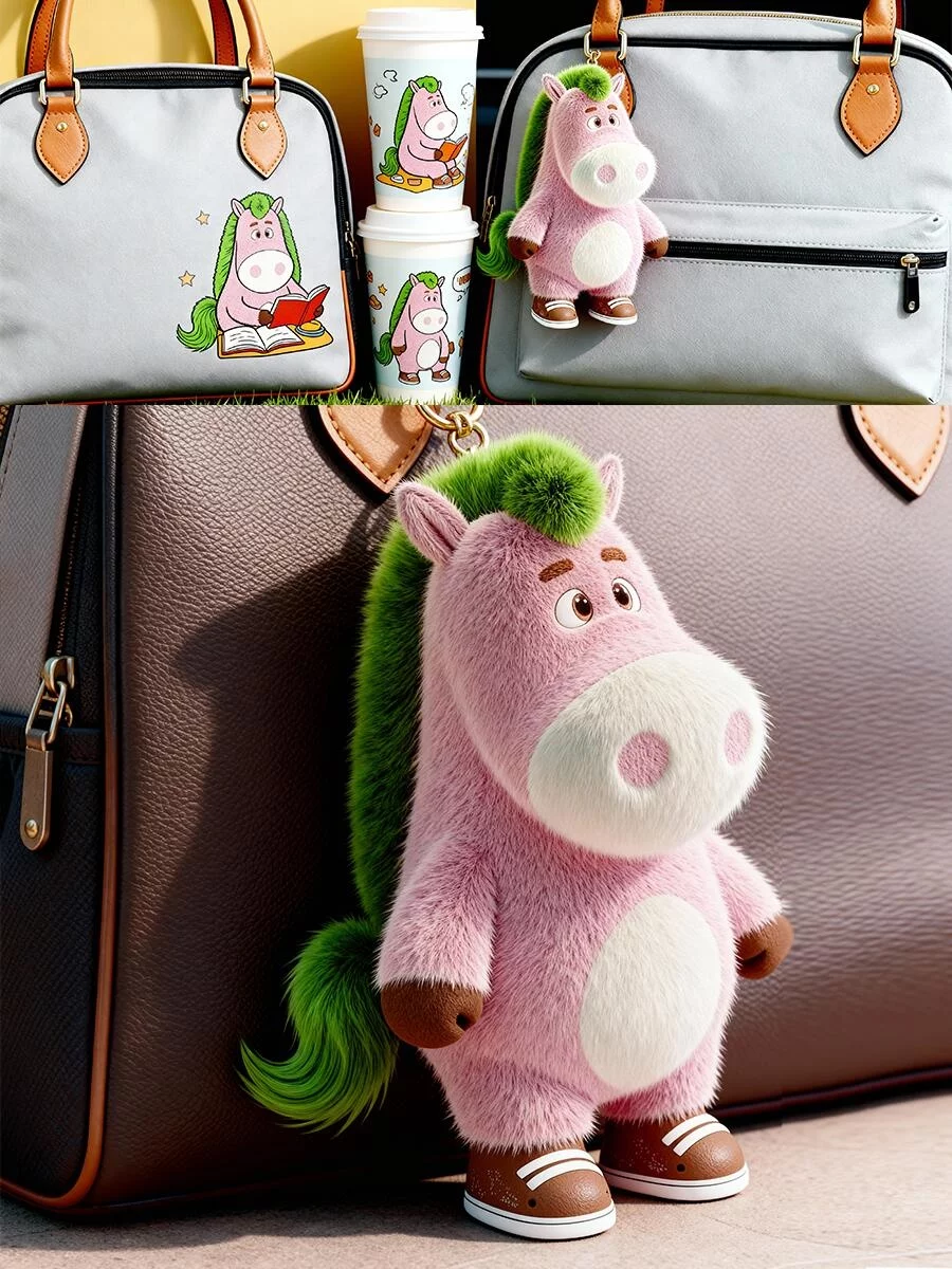 AI实战！4大场景延展“马丢丢”IP超全攻略