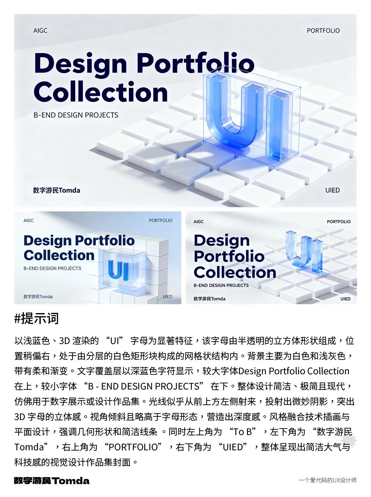 3分钟出大片!5步搞定作品集封面小字渲染