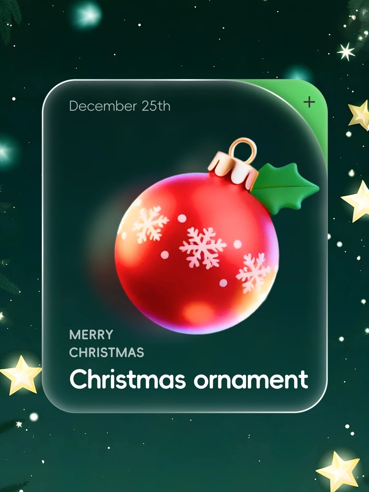 9个圣诞图标AI一键生成攻略!3步做出高级3D质感