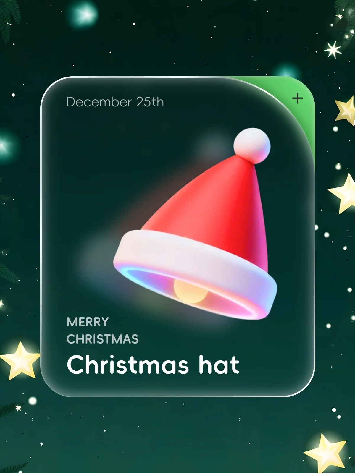 9个圣诞图标AI一键生成攻略!3步做出高级3D质感