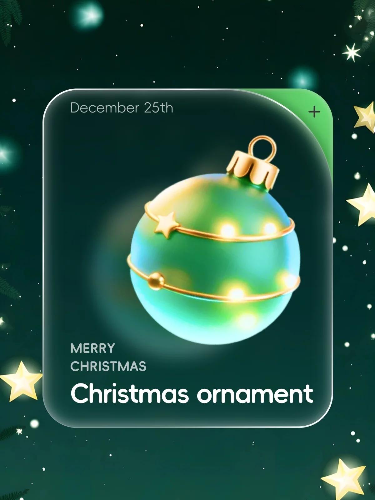 9个圣诞图标AI一键生成攻略!3步做出高级3D质感