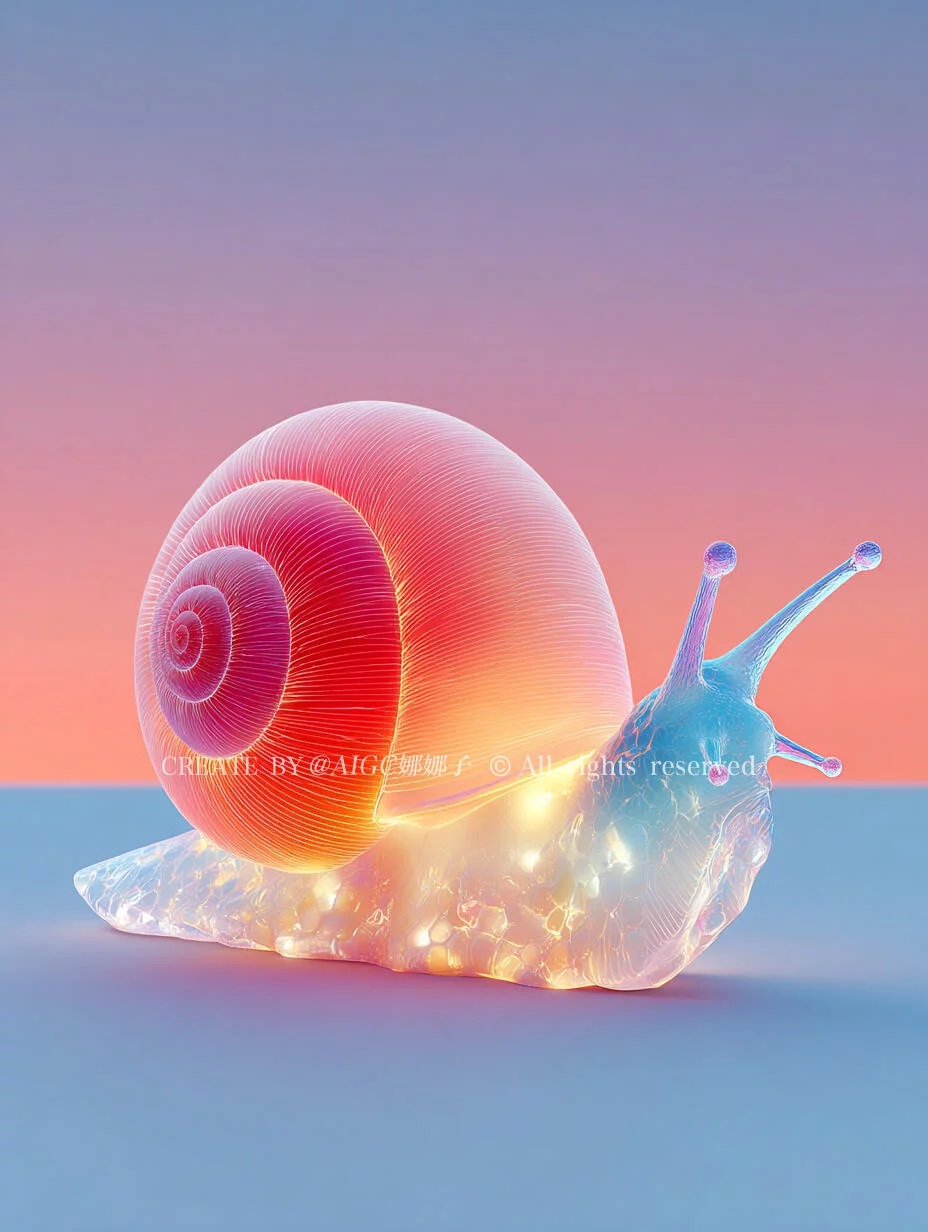 这组荧光Sref代码太强了！1分钟搞定卡通荧光感