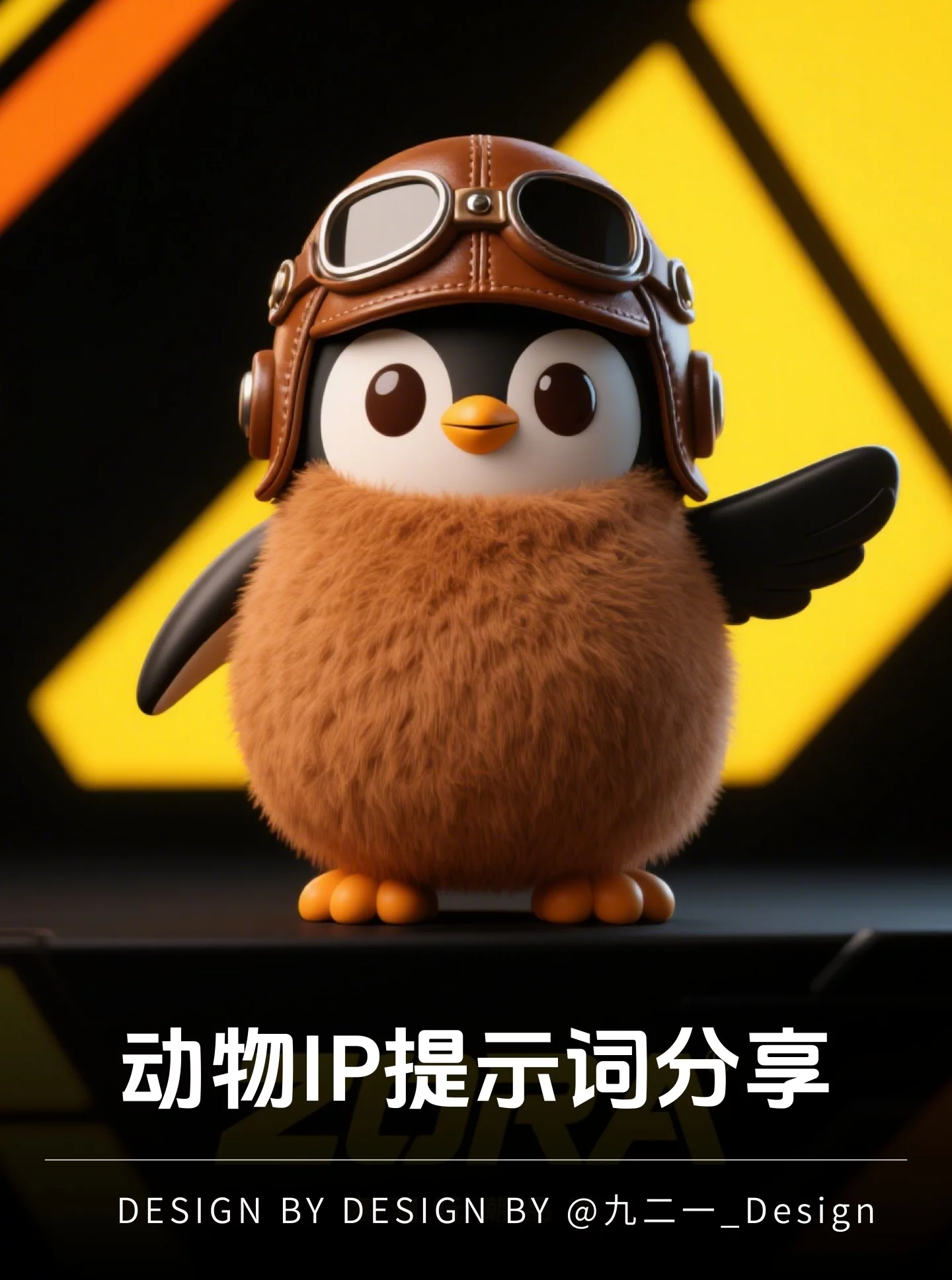 ZORA赛博潮玩IP玩偶AI提示词