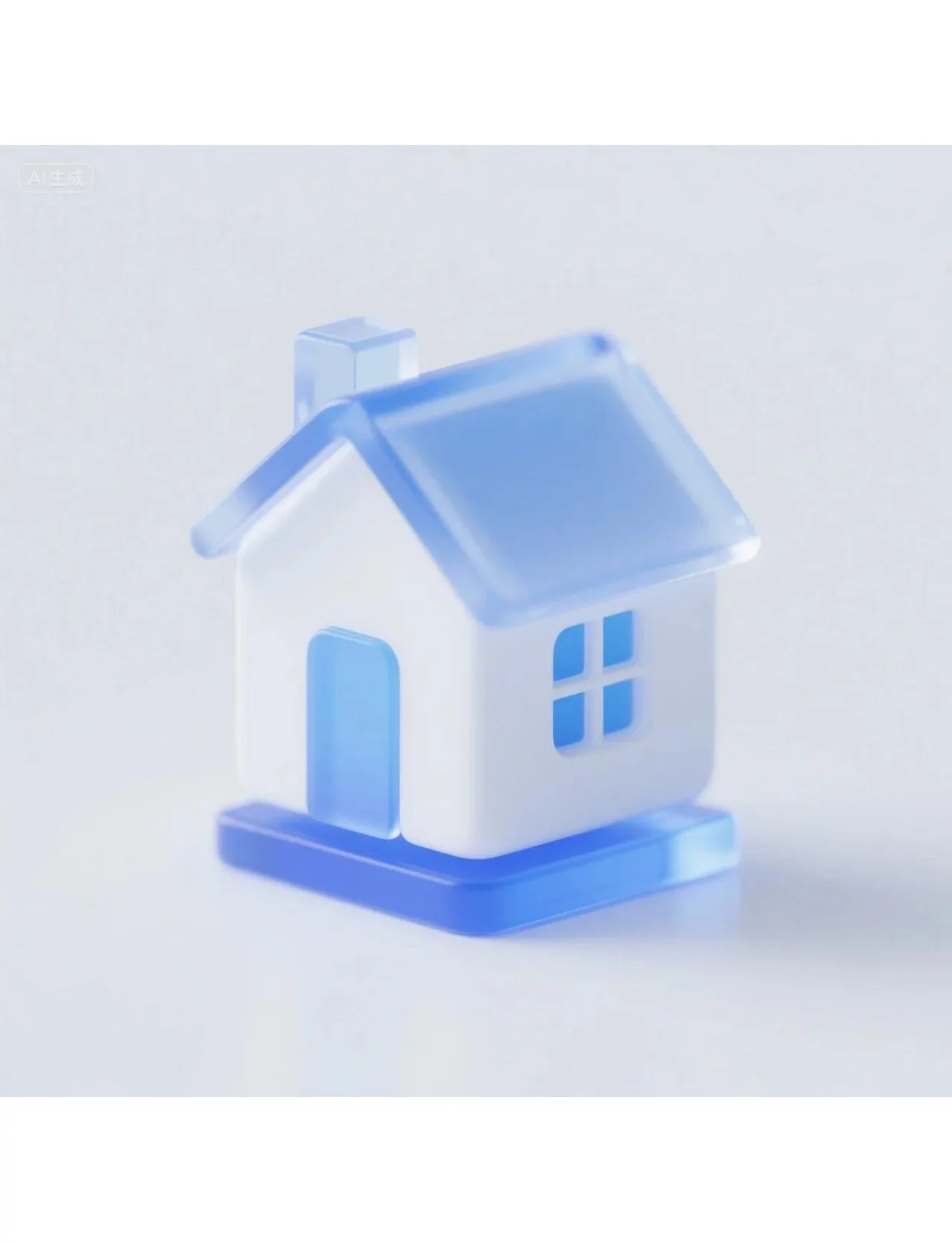 AI直出10款毛玻璃科技风图标!附详细提示词