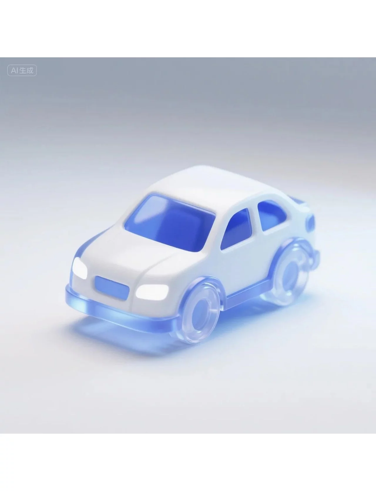 AI直出10款毛玻璃科技风图标!附详细提示词