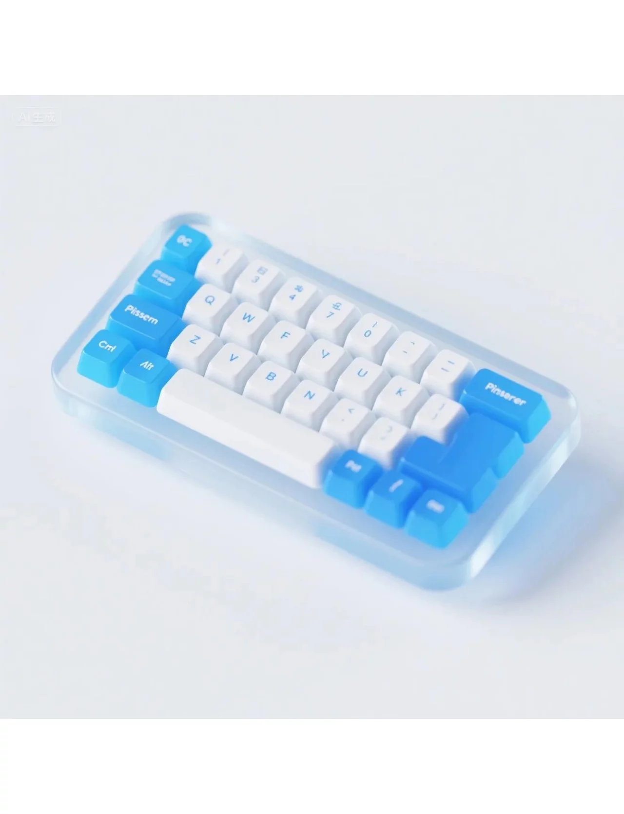 AI直出10款毛玻璃科技风图标!附详细提示词