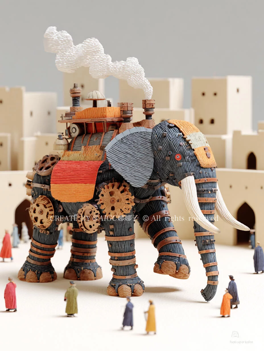 治愈感拉满的Sref！3分钟做出超治愈立体纸艺萌宠