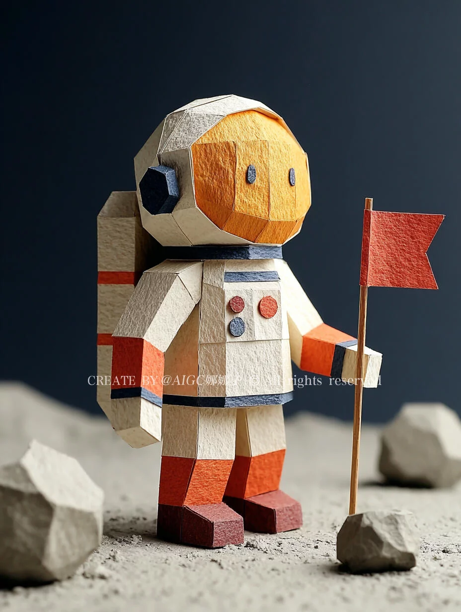 治愈感拉满的Sref！3分钟做出超治愈立体纸艺萌宠