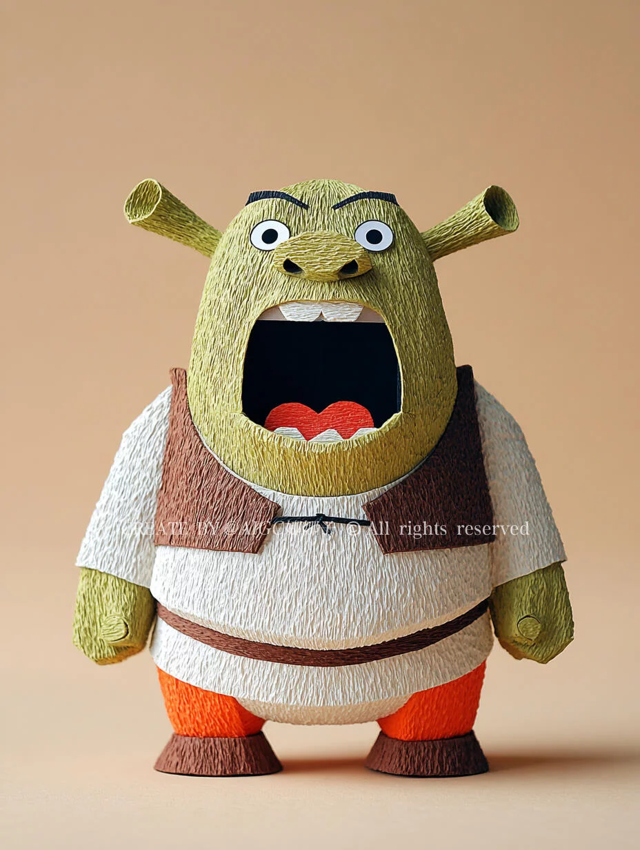 治愈感拉满的Sref！3分钟做出超治愈立体纸艺萌宠