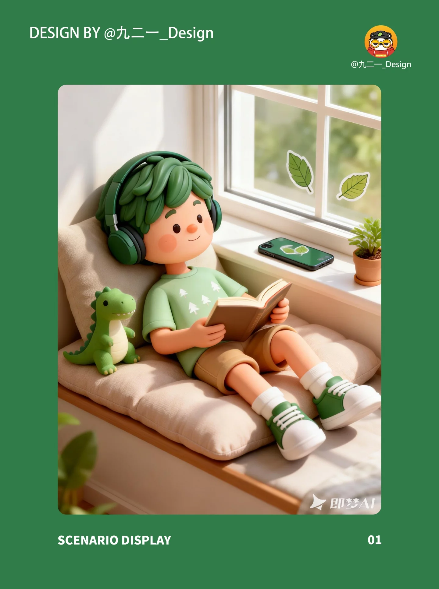 AI 一键搞定完整 IP 设计！连场景都给你画好了