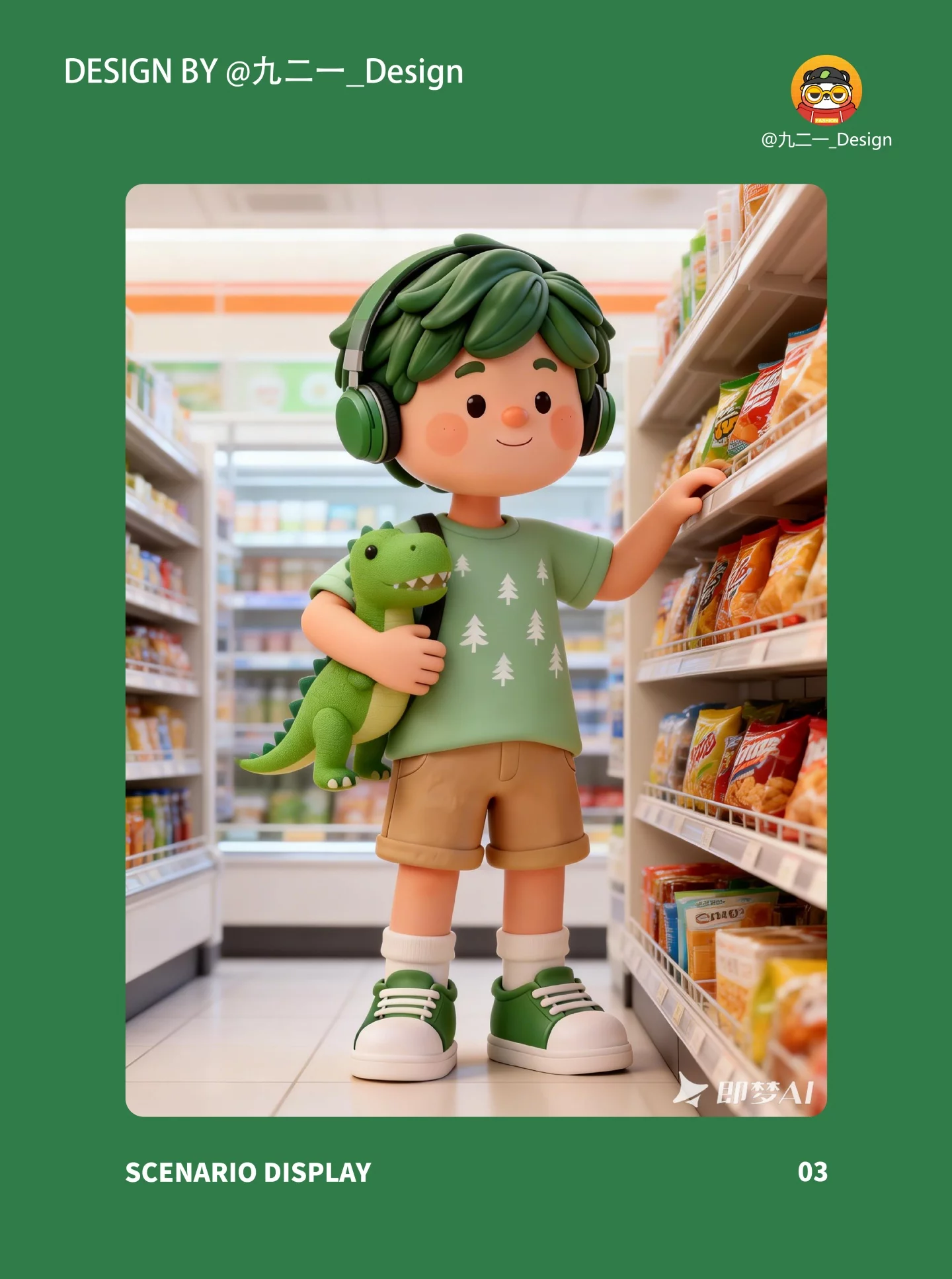 AI 一键搞定完整 IP 设计！连场景都给你画好了