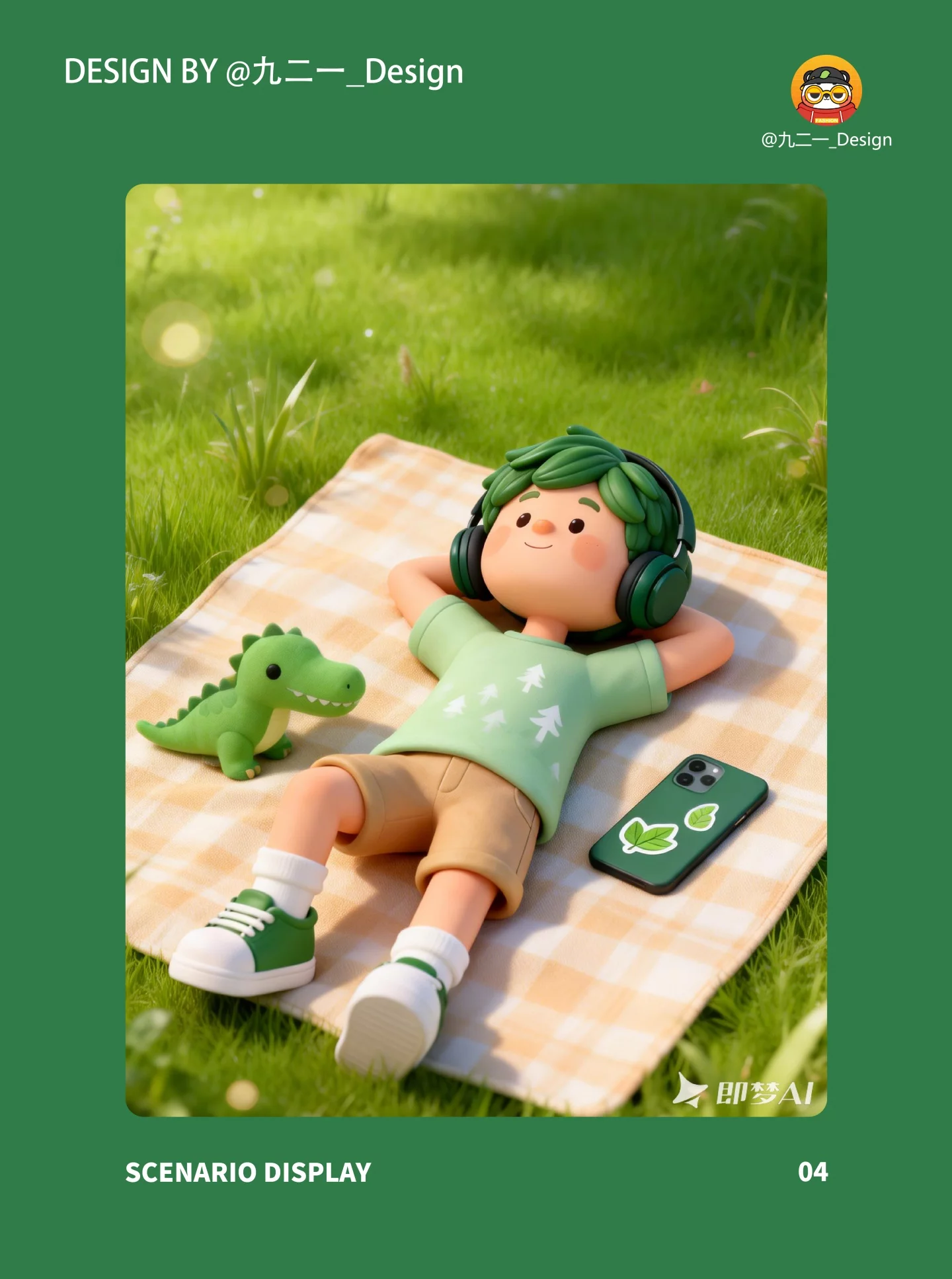 AI 一键搞定完整 IP 设计！连场景都给你画好了