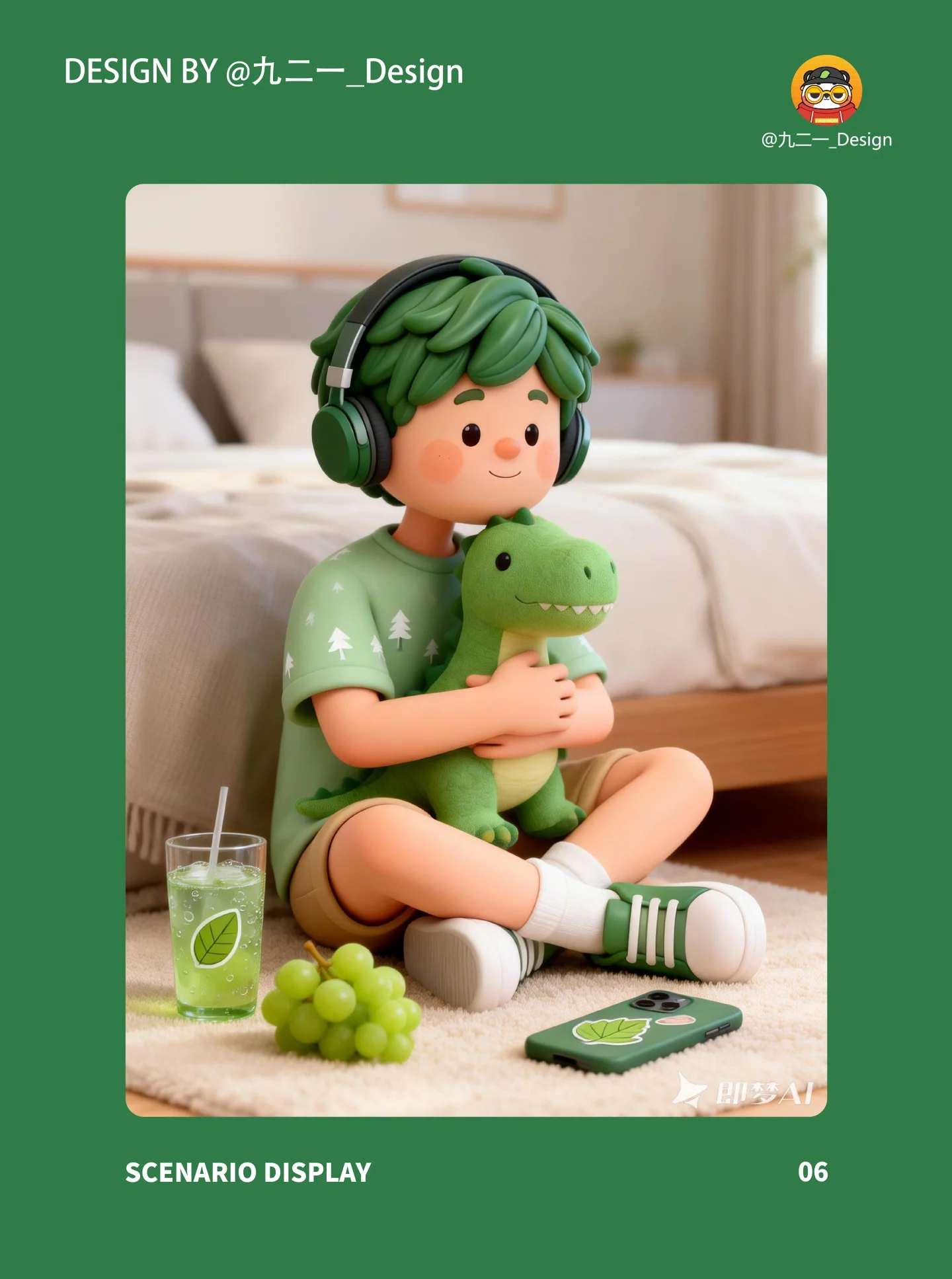 AI 一键搞定完整 IP 设计！连场景都给你画好了