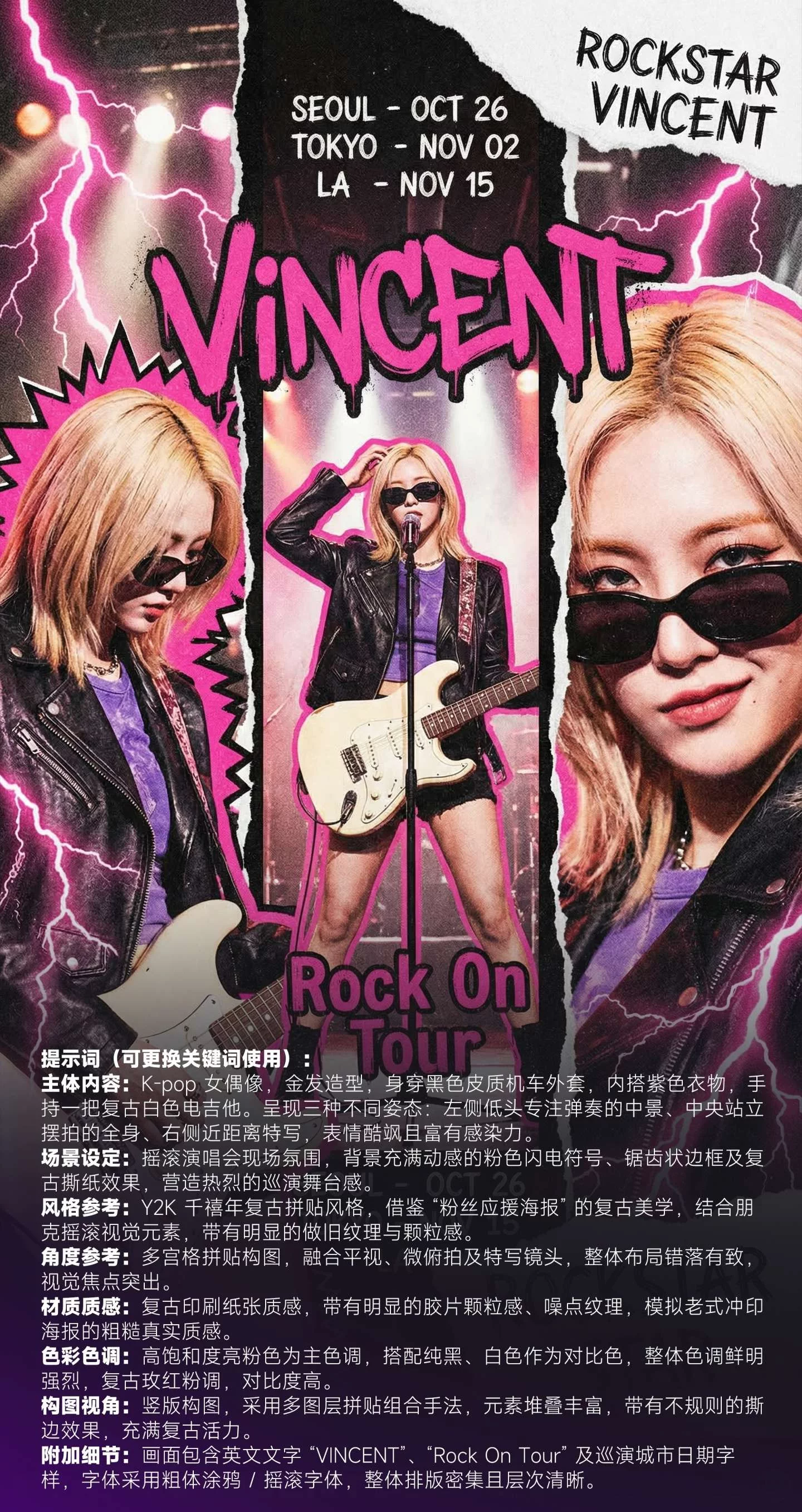 拿好这组Y2K/赛博朋克关键词！出图超惊艳