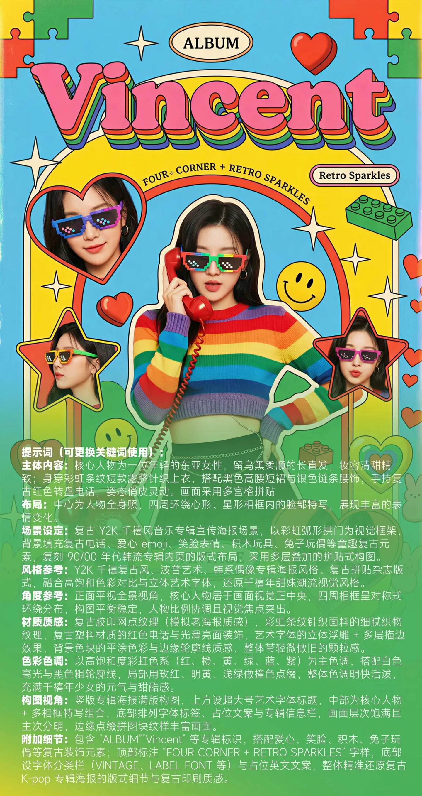 拿好这组Y2K/赛博朋克关键词！出图超惊艳