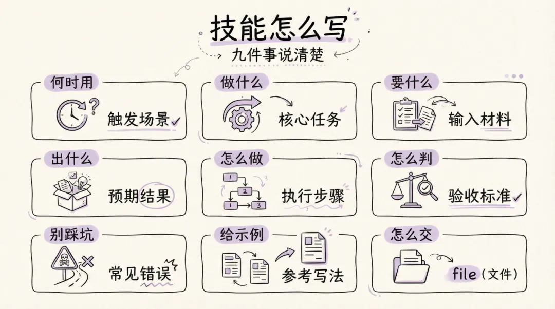 保姆级教程！手把手教你写出好用又安全的专属Skill