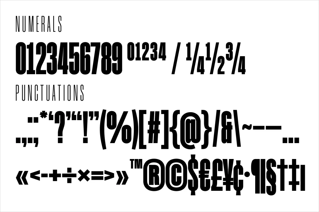 想让视觉设计更有力量感？收藏好这款免费字体！