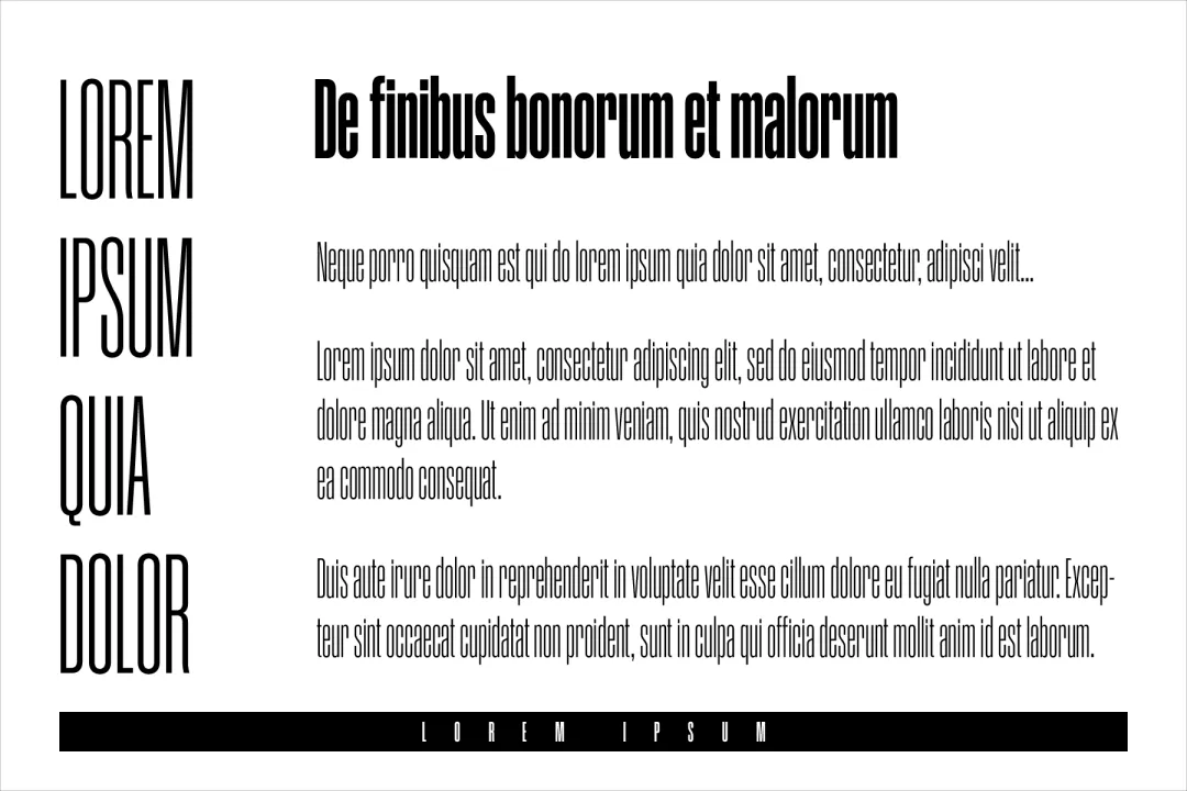 想让视觉设计更有力量感？收藏好这款免费字体！