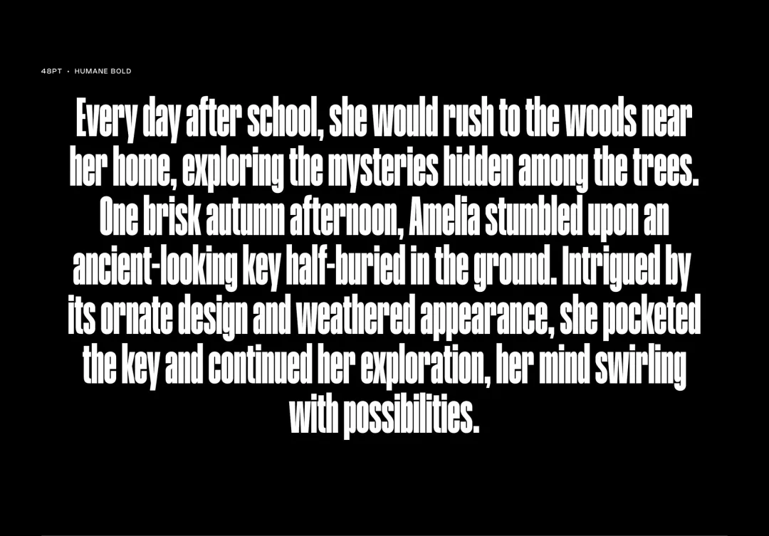 想让视觉设计更有力量感？收藏好这款免费字体！