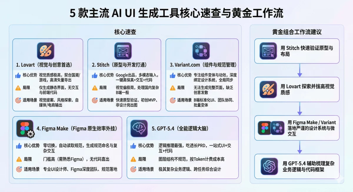 UI生成工具哪家强？5个最新的AI神器深度测评！