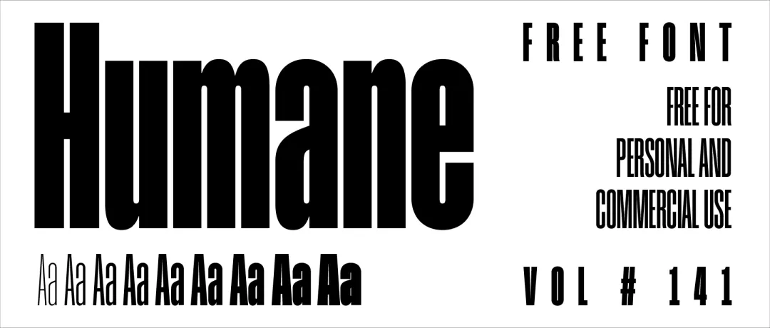 想让视觉设计更有力量感？收藏好这款免费字体！