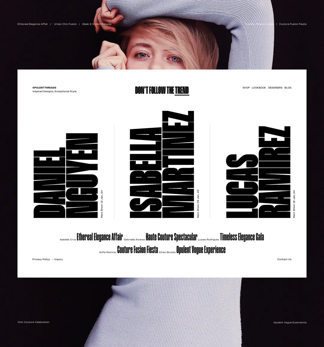 想让视觉设计更有力量感？收藏好这款免费字体！