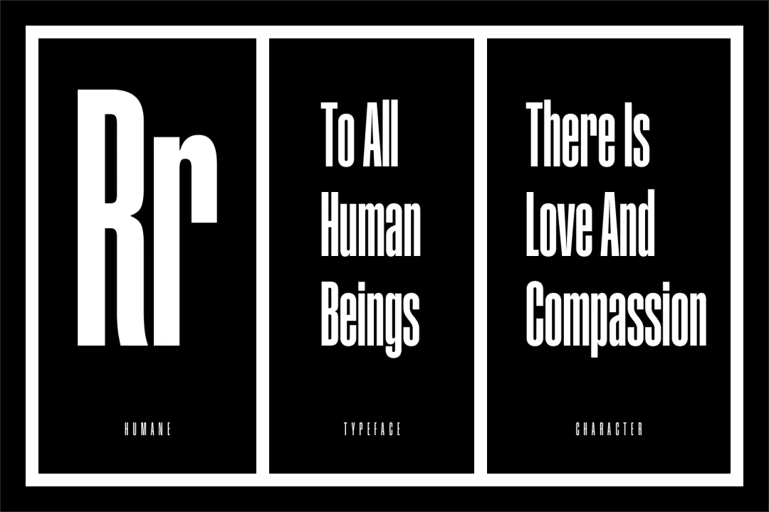 想让视觉设计更有力量感？收藏好这款免费字体！