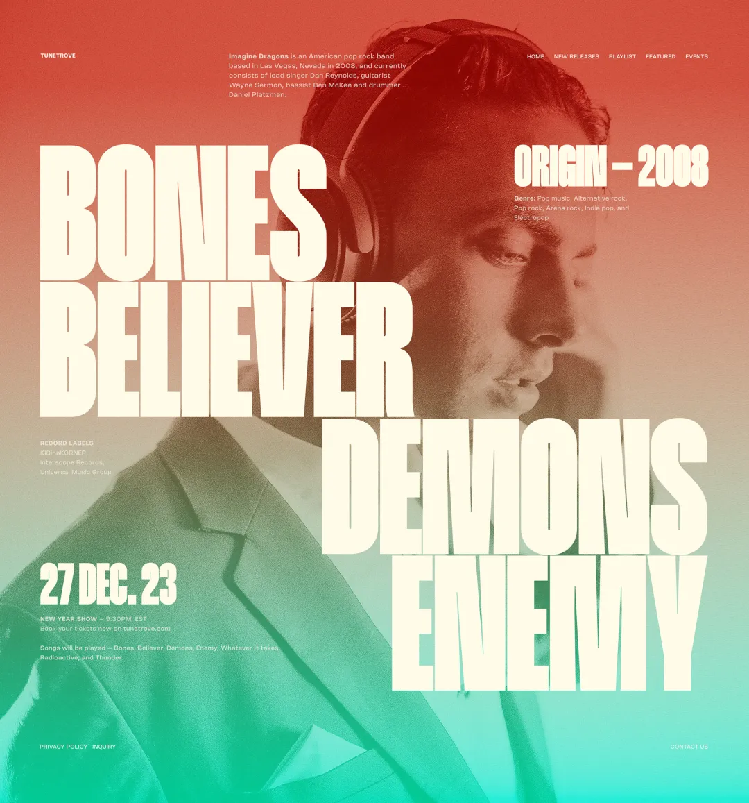 想让视觉设计更有力量感？收藏好这款免费字体！